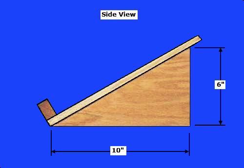  Cut the Book Stand Pieces - Determine the desired size of your Stand