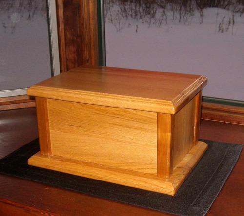 Wooden Cremation Urn Plans