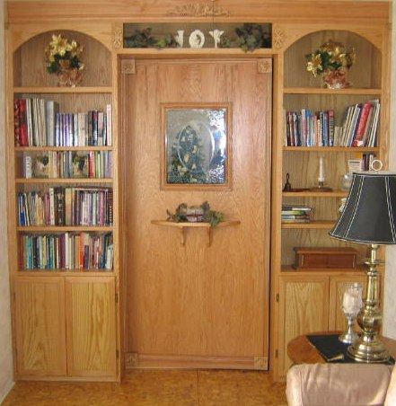 Closet Pantry Design on Free Hidden Door Plans   How To Build A Hidden Door For A Safe Room