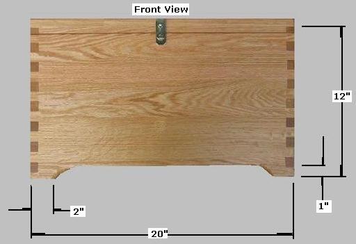 Free Wood Box Plans - How To Build a Wooden Box