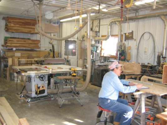 Check out these Wood Shop Planning Ideas!