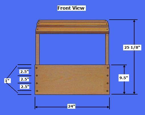 Step 1: Cut the Rack Pieces - Determine the desired size of the Saddle 