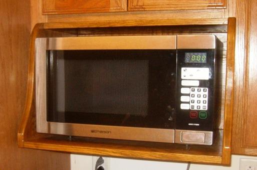 Free Microwave Shelf Plans - How to Build A Microwave Shelf