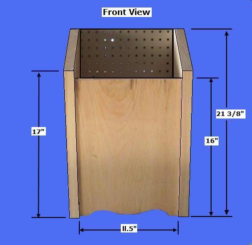 Free Potato Bin Plans How To Make A, Wooden Storage Bins For Potatoes And Onions