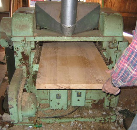 Woodworking planer